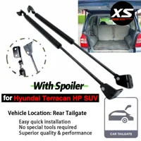Puntales de maletero trasero para alerón Hyundai Terracan HP 2001-2007 SUV amortiguadores de puerta trasera cilindros amortiguadores pistón varilla de apoyo 2 uds