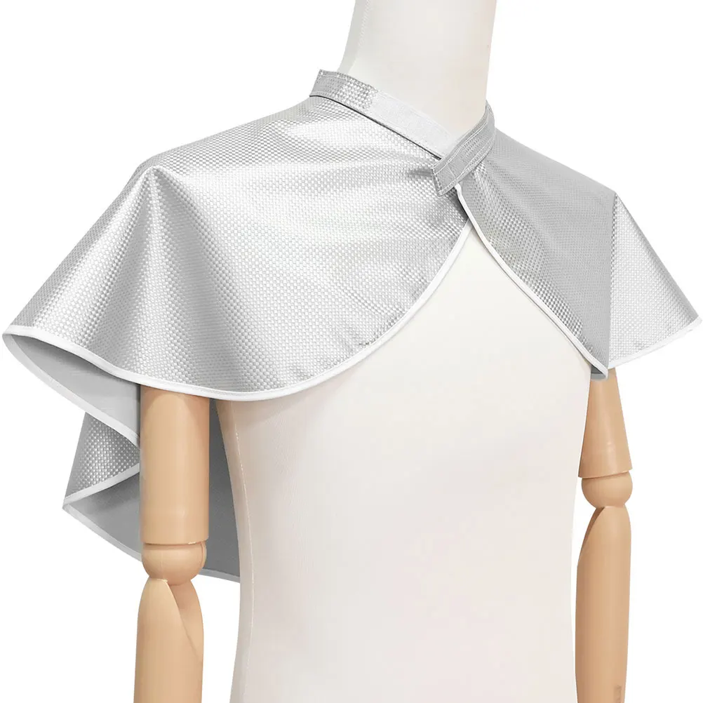 

Hot Dyed Shawl Barber Cape for Men Apron Hair Cutting Mesh Brush Supplies