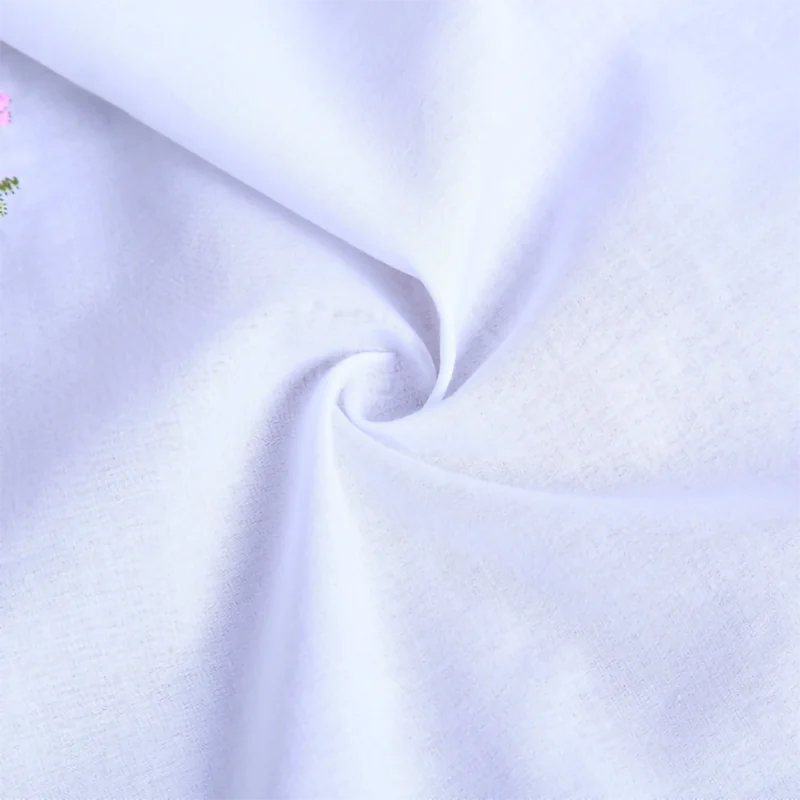 White Cotton Lace Napkins, Hemstitched Cocktail Napkin for Party, Wedding Table Cloth, Linen Fabric Dinner Napkin, 12 PCs