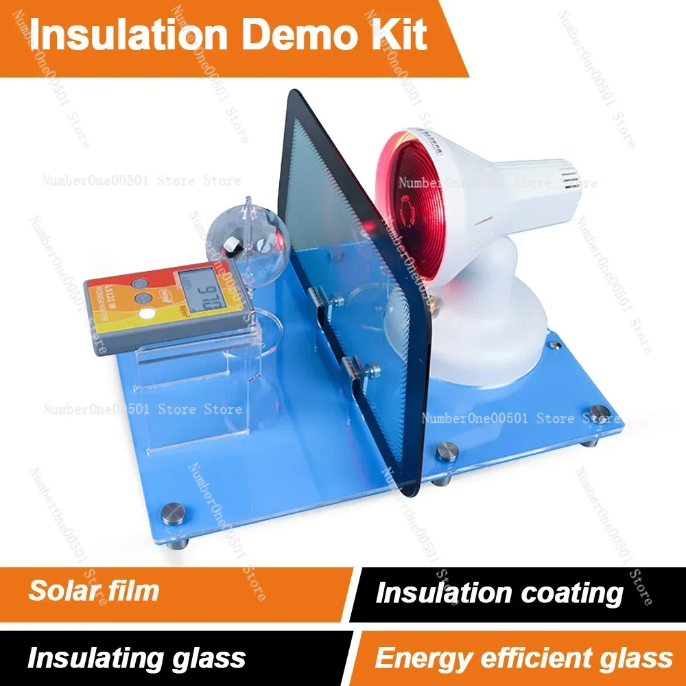 

SK1150 Insulated Glass Solar Film Tester Tint Checker Thermal Insulation Performance Demonstrate Kit Window Tint Tester