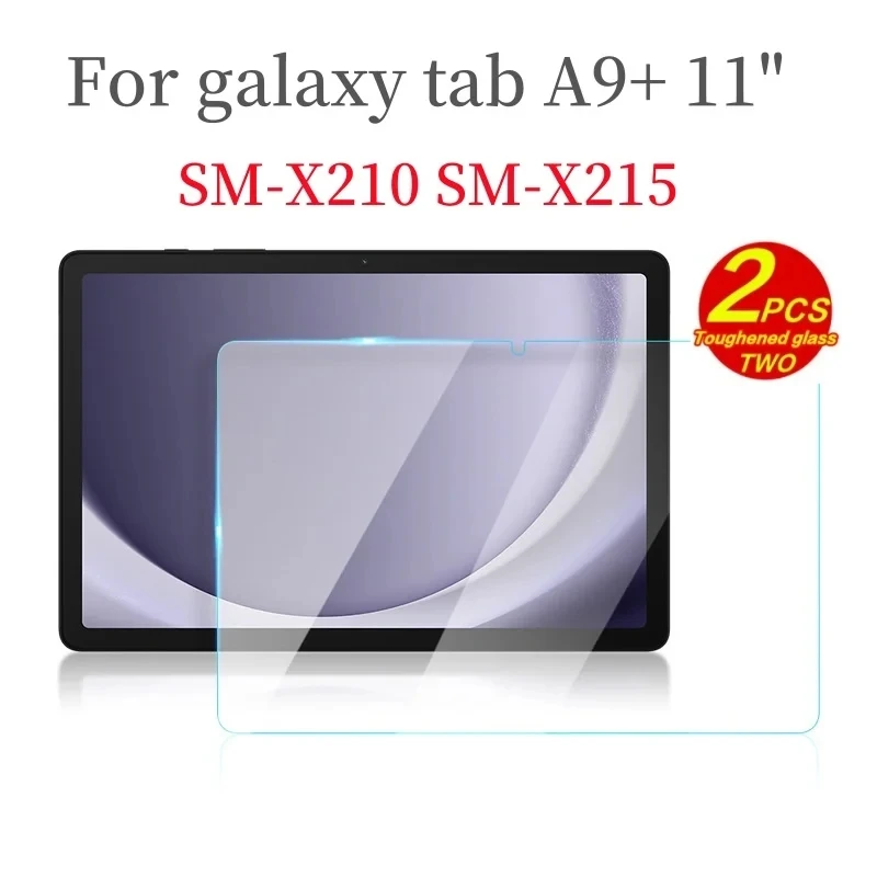 

Закаленное защитное стекло HD для Samsung Galaxy Tab A9 Plus SM-X210 X215 X216 11 дюймов, защитная стеклянная пленка для Galaxy Tab A9, чехол