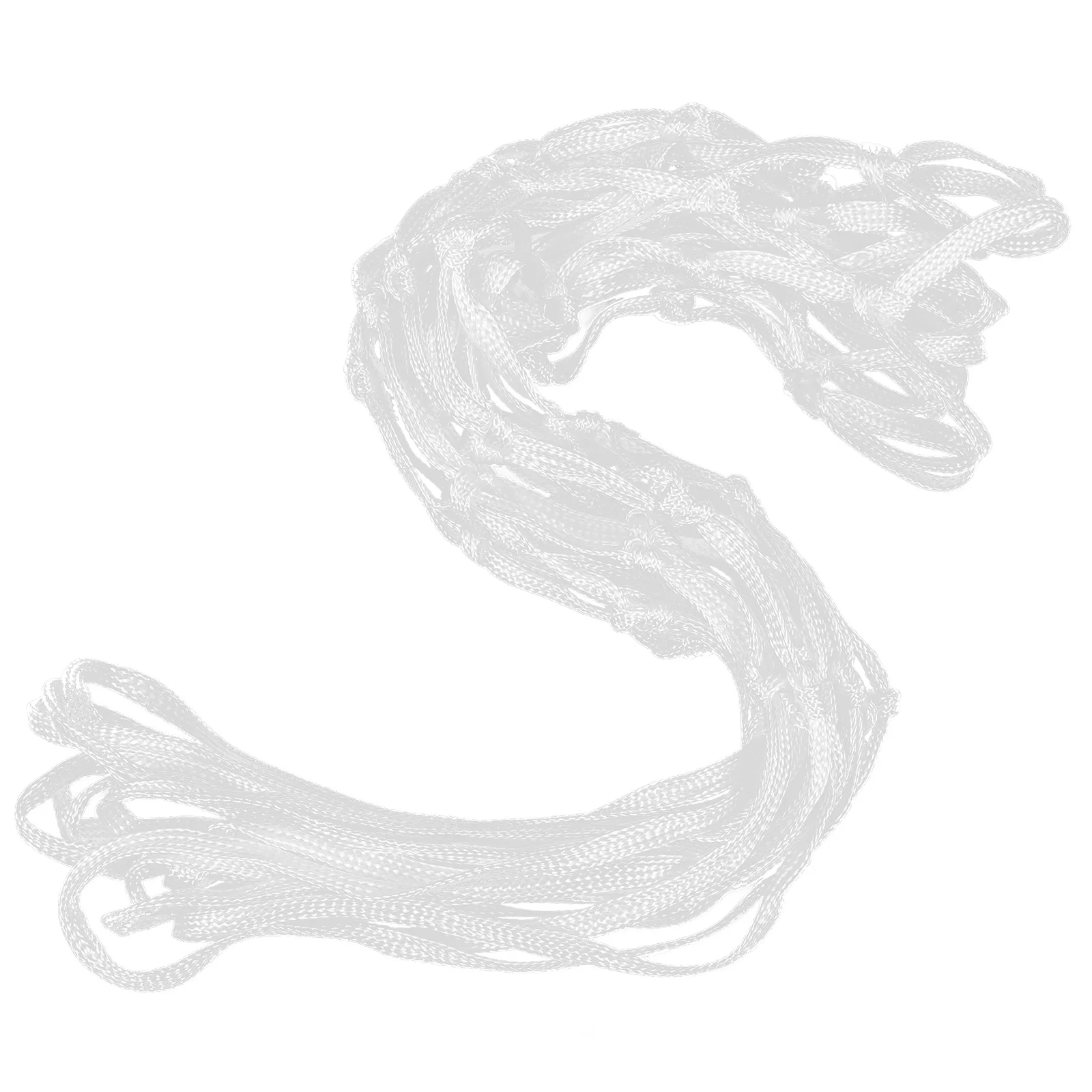 Rede de basquete resistente de nylon de alta densidade, 12 alças, resistente ao desgaste para todos os climas, para esportes internos e externos