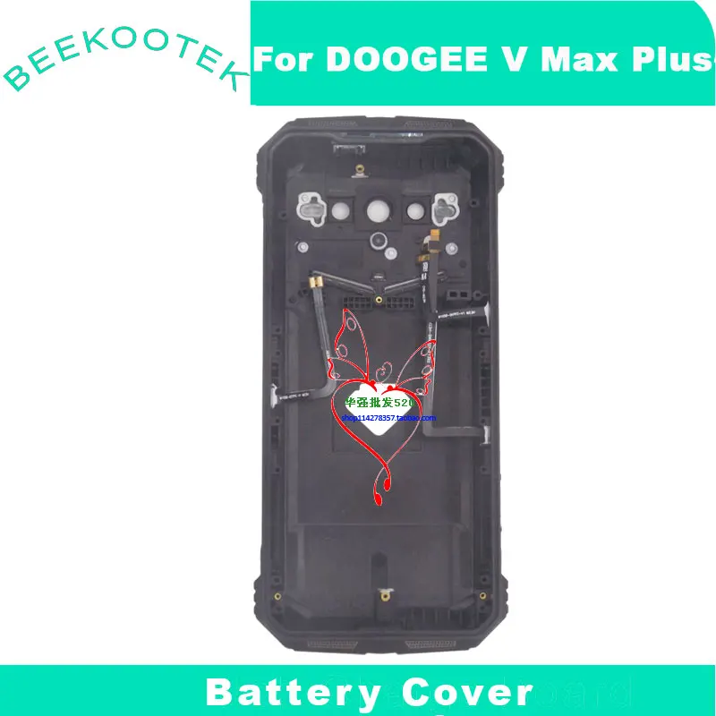 New Original DOOGEE V Max Plus Back Cover Battery Cover Receiver Fingerprint Side Cable Flex FPC For DOOGEE V Max Plus Phone