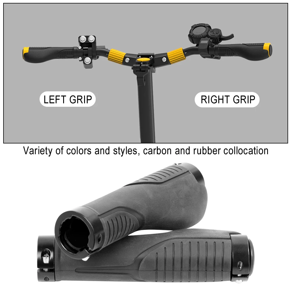 For Vsett 10 Plus Accessories Handlebar Extensions Anti-Slip Rubber Handlebars Electric Scooter Grips Shock-absorption Parts