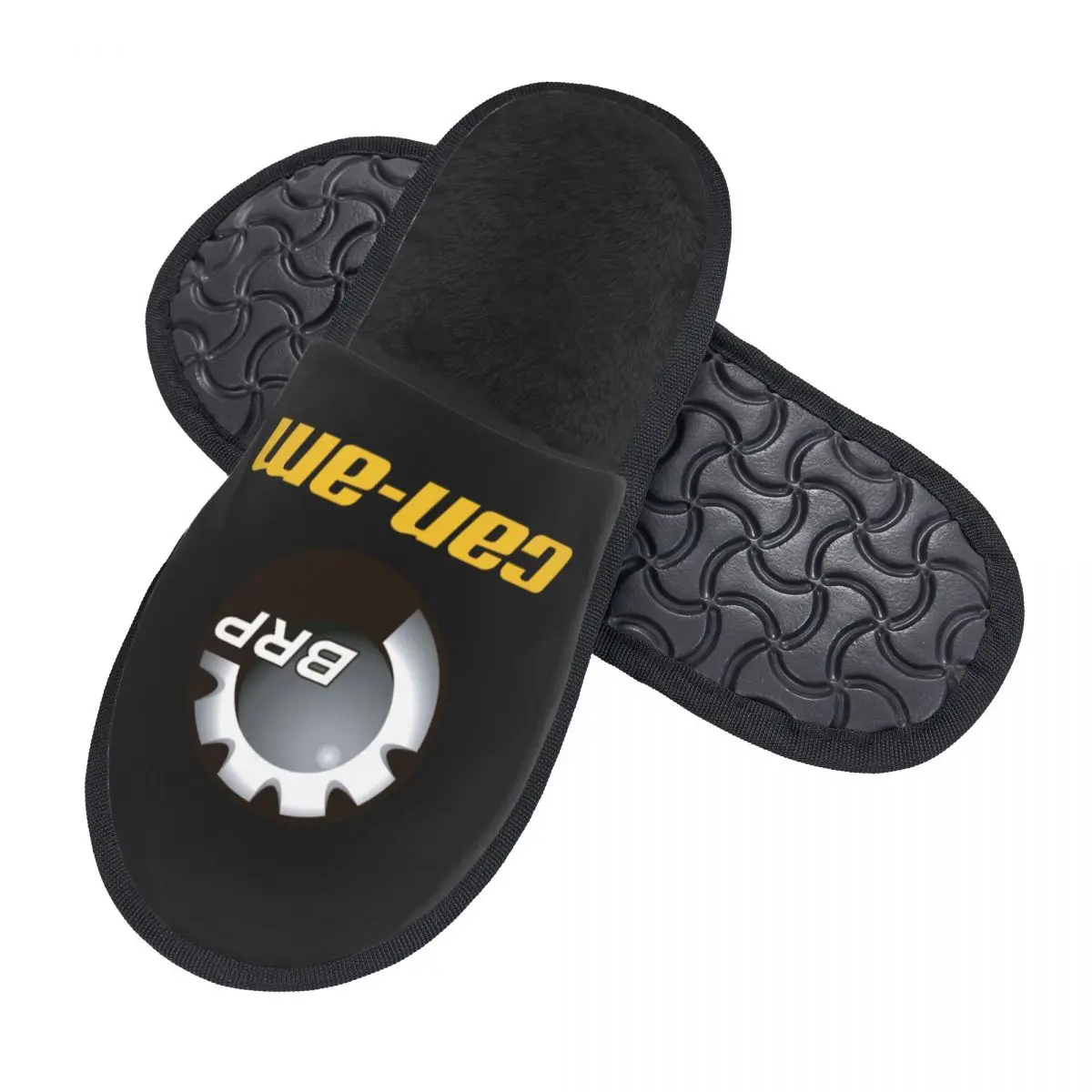 Custom BRP ATV Can Am Logo Comfy Scuff With Memory Foam Slippers Women Spa House Shoes