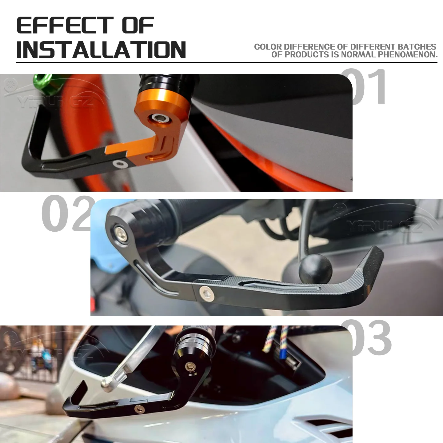 Pelindung Tuas Rem CNC Aluminium 7/8 Inci Pelindung Stang Universal untuk YAMAHA XMAX 125 300 400 XMAX 250