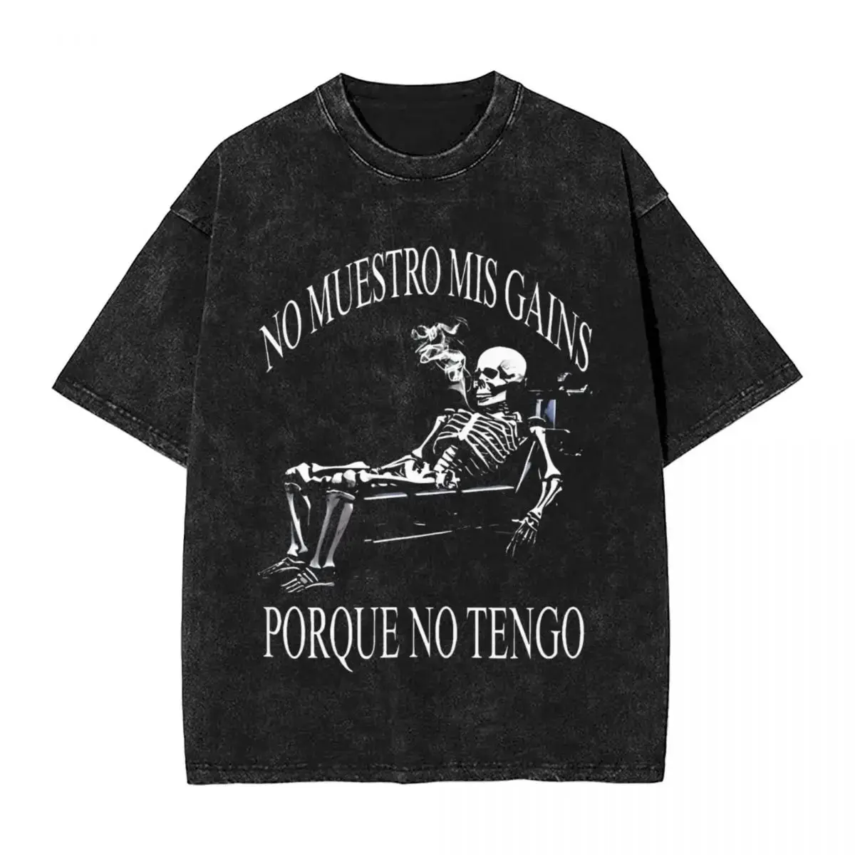 

Calacas Chidas-T-shirt Unisexe Pour Hommes Et Femmes T-Shirts Vintage T-Streetwear Décontracté Gym Fitness Sarcasticas Harajuku