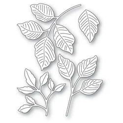 2022 AliliArts Metal Cutting Dies Exquisite Leaf Set diy Scrapbooking Photo Album Decorative Embossing PaperCard Crafts Die