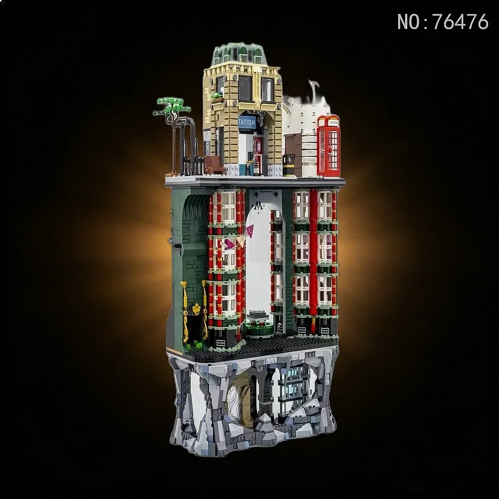 Custom MOC Ministry Model Building Blocks Architecture Modular Castle Assemble  Toys For Adult Christmas Gifts