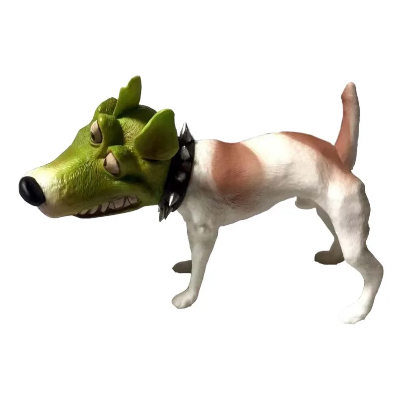 Figurki akcji Mask Dog, statuetka, lalka akcji, model anime 7 cm, używane do dekoracji biurka i jako prezenty dla dzieci.