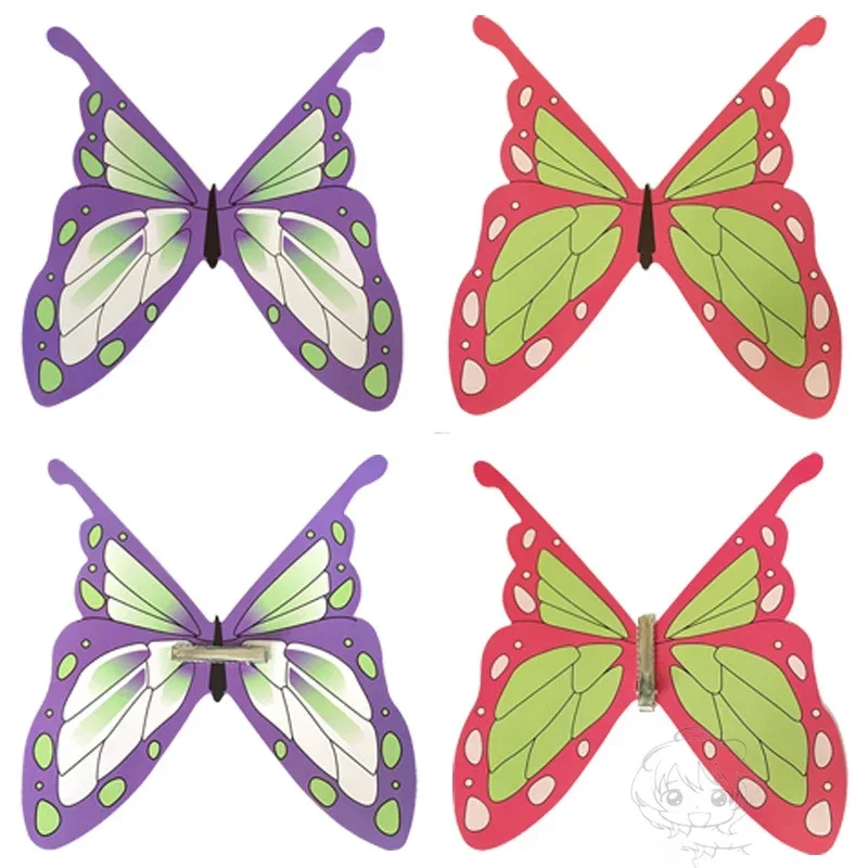 

Хэллоуин 2025 1 Stuks Косплей Tsuyuri Kanawo Kochou Shinobu Hoofddeksels Vlinder Косплей Haarspeld Заколка для волос Hoofddeksels