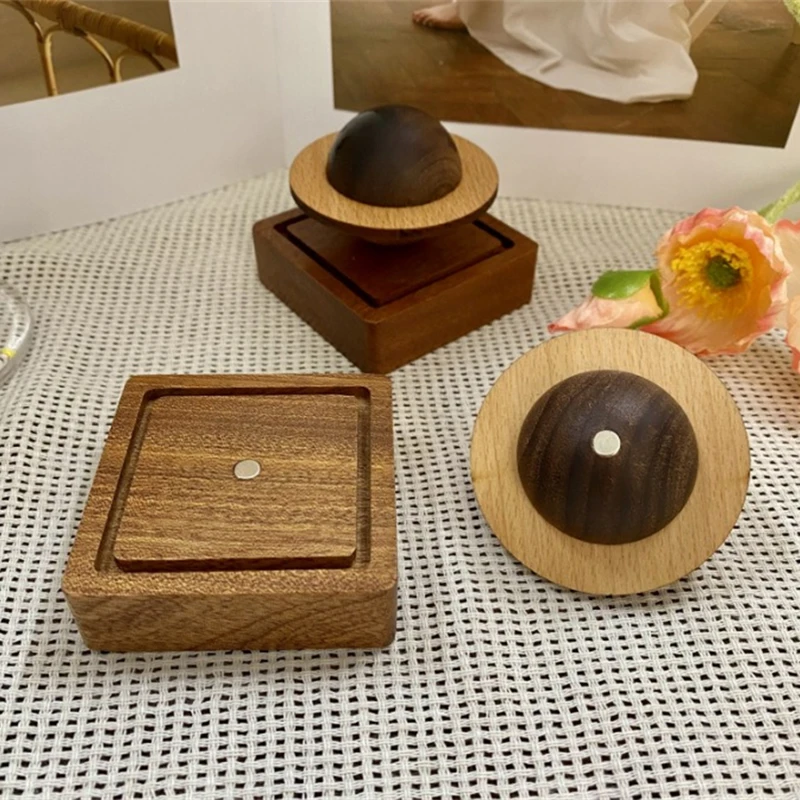 1pcs Difuser Wood Scent No Essential Oil Diffuser Jupiter Shape Home Decoration Fresh Air Present To Friend Dorm Room Essentials view 5