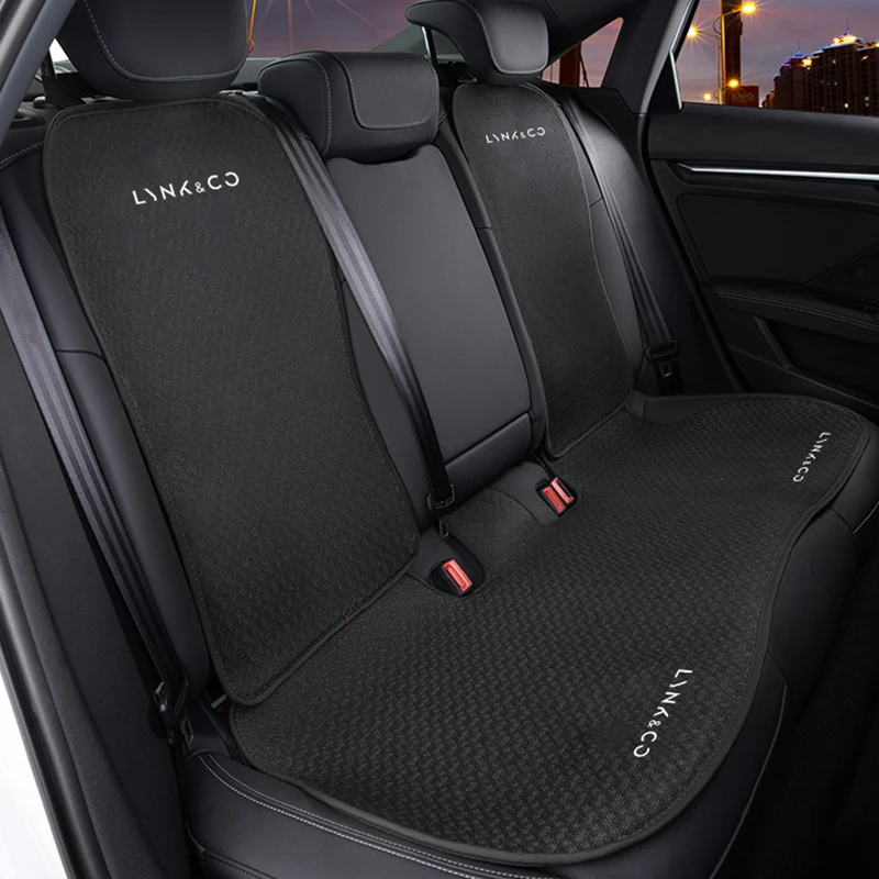 For Lynk Co 01 02 + Hatchback 03+ Phev 05+ Phev 06 09 Car Seat Cover Front Rear Backrest Cushion Interior Seat Cover Pad Mat