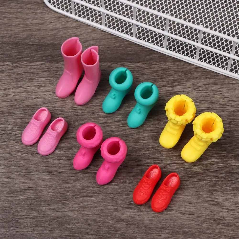 Colorful Female Fashion Accessories High Heels Shoes  Shoes 1/6 Dolls Boot