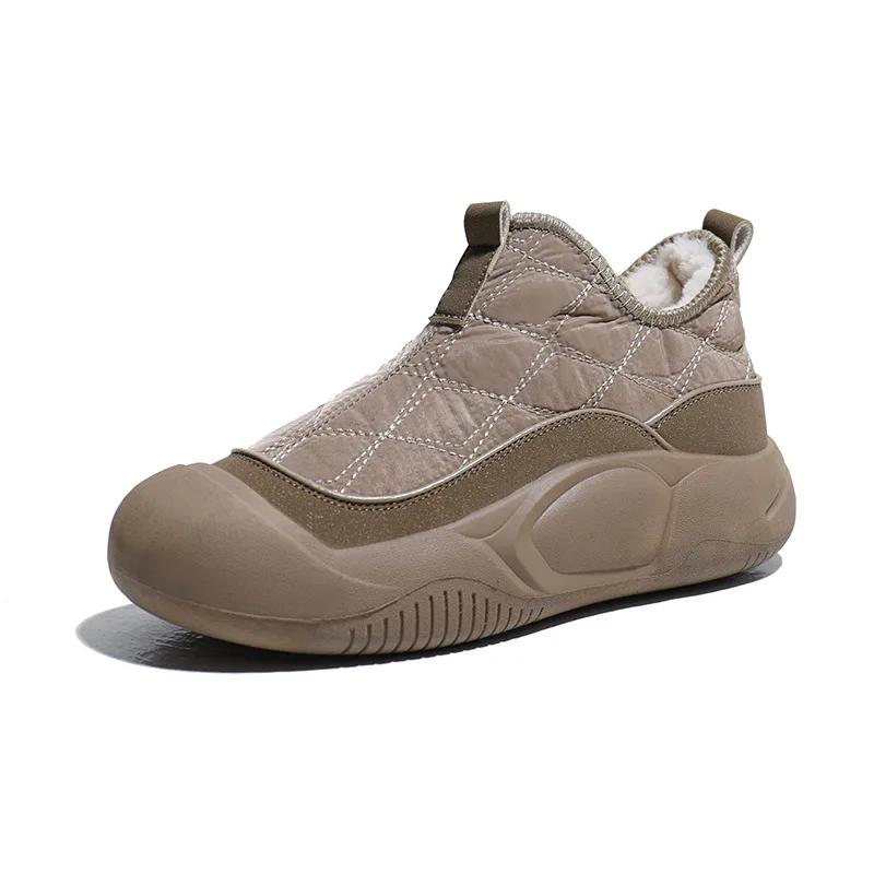 

Boots Women Women's Sneakers Casual Soft Sole Shoes Waterproof Ankle Boots Plus Cotton Thickened Warm Flat Shoes Botas De Mujer