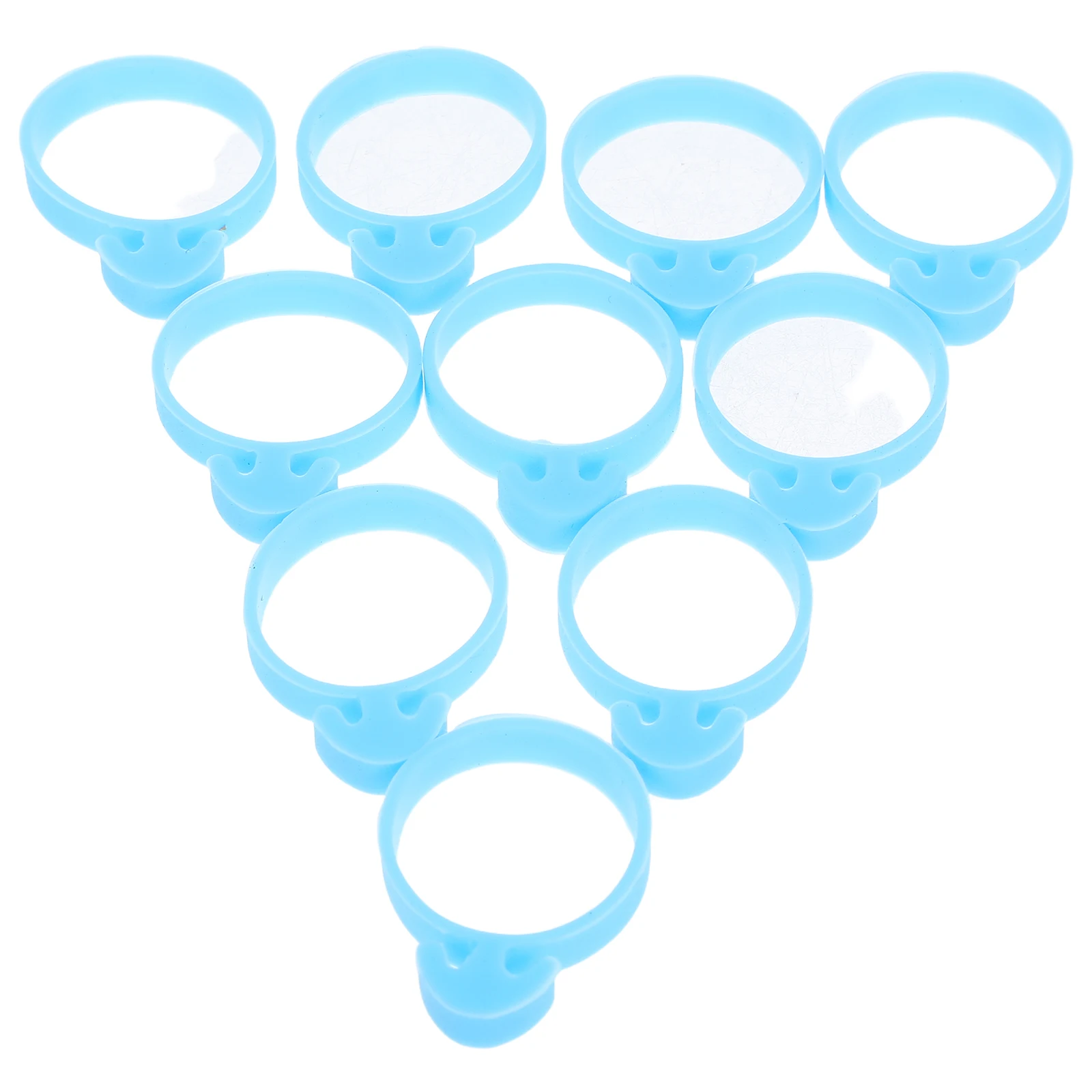 

10 Pcs Silicone Ring of Piping Bag Baking Bags Bakeware Organizer Cake Icing Tools Food Maker Supplies Pastry