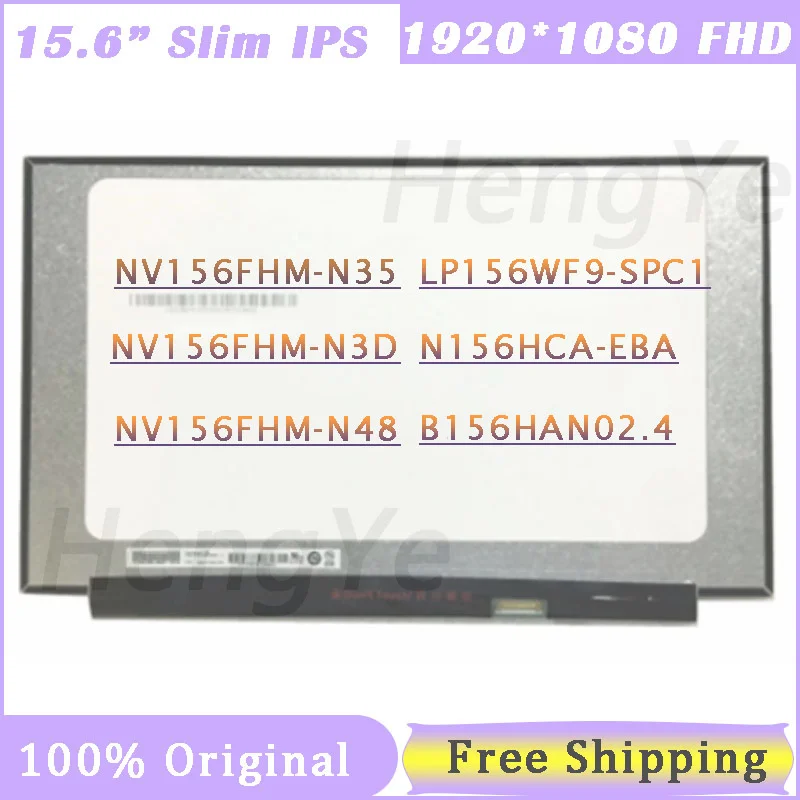 15.6 Lcd do laptopa ekran 1920*1080 EDP 30 pinów IPS B156HAN02.4 B156HAN02 NV156FHM N35 N156HCA EBA LP156WF9 SPC1