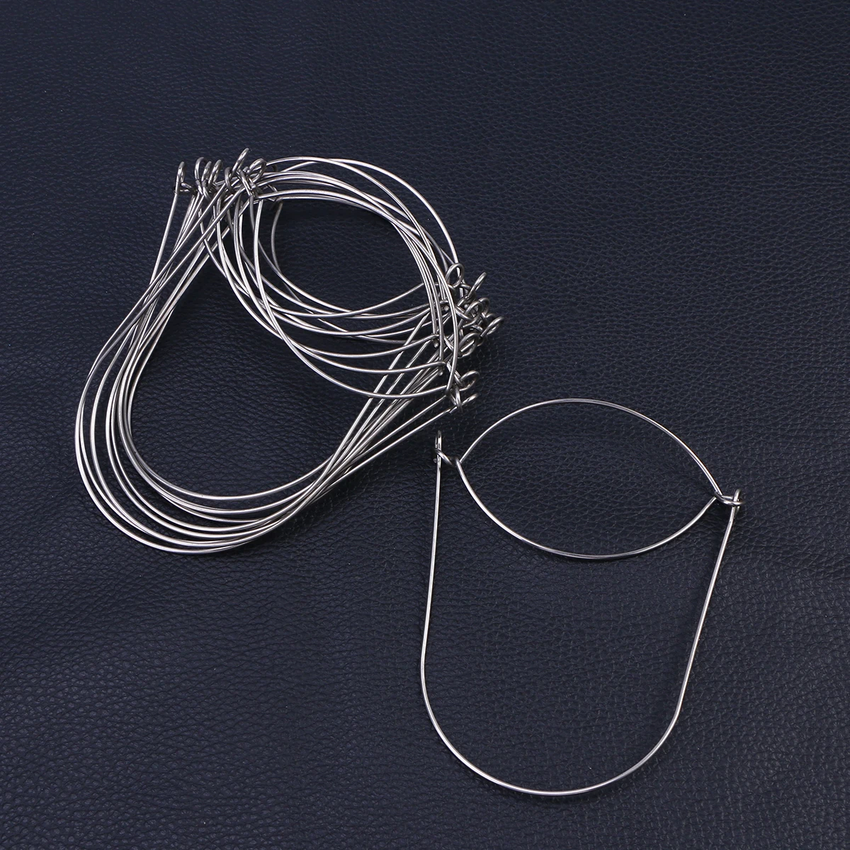 

24 Pcs Jar Hanger Stainless Steel Wire H Hanging Hook Home Mason Jar Hanger Decor Party Wedding Christmas Tree Jars