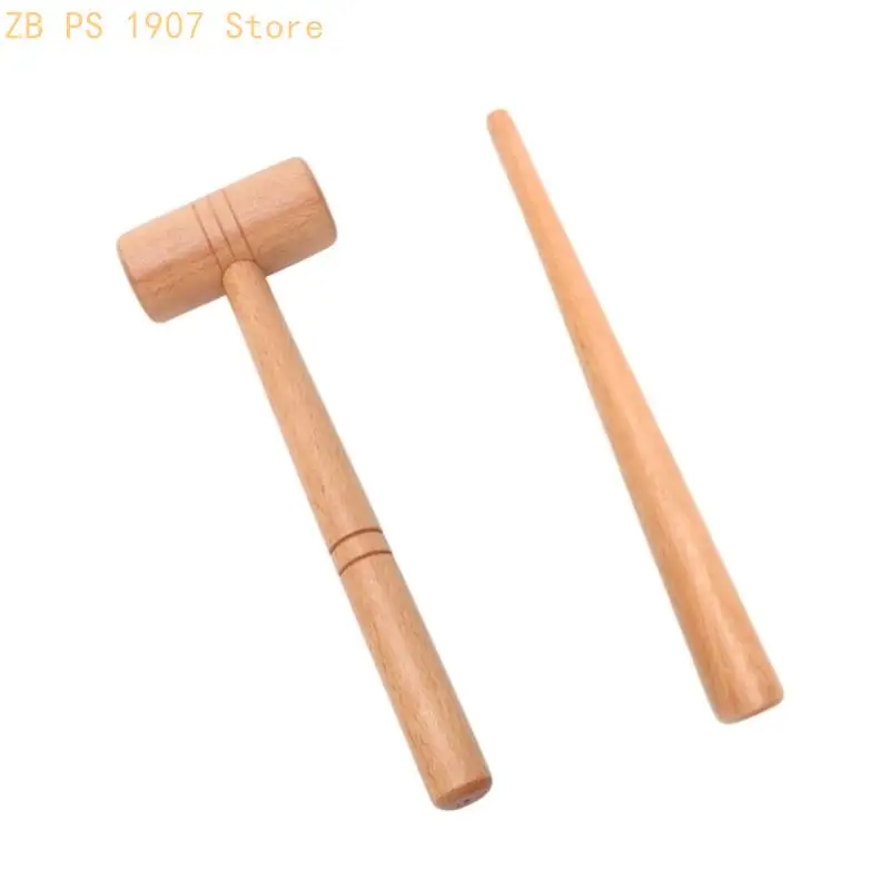 Jewelry Hammer Rings Repair Tool Jewelry Repair Hammer Practical Rings Resizer Rings Shaping Mallet Texture 55KA