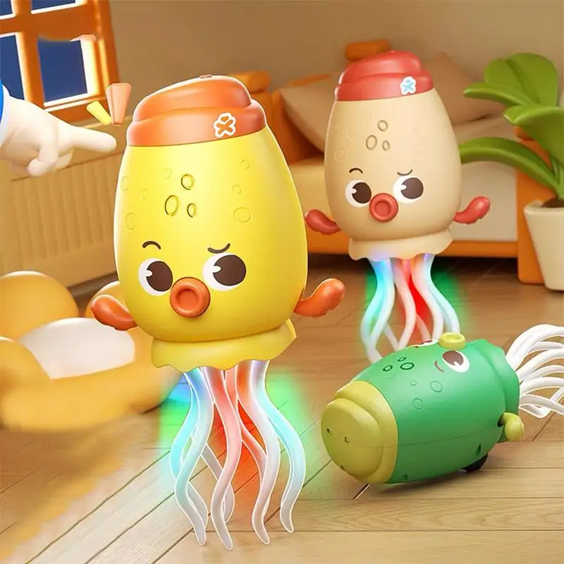 

Automatic Octopus Toy Automatic Swing Dancing Octopus Interactive Musical Robot USB Rechargeable Electric Toys For Parent-Child