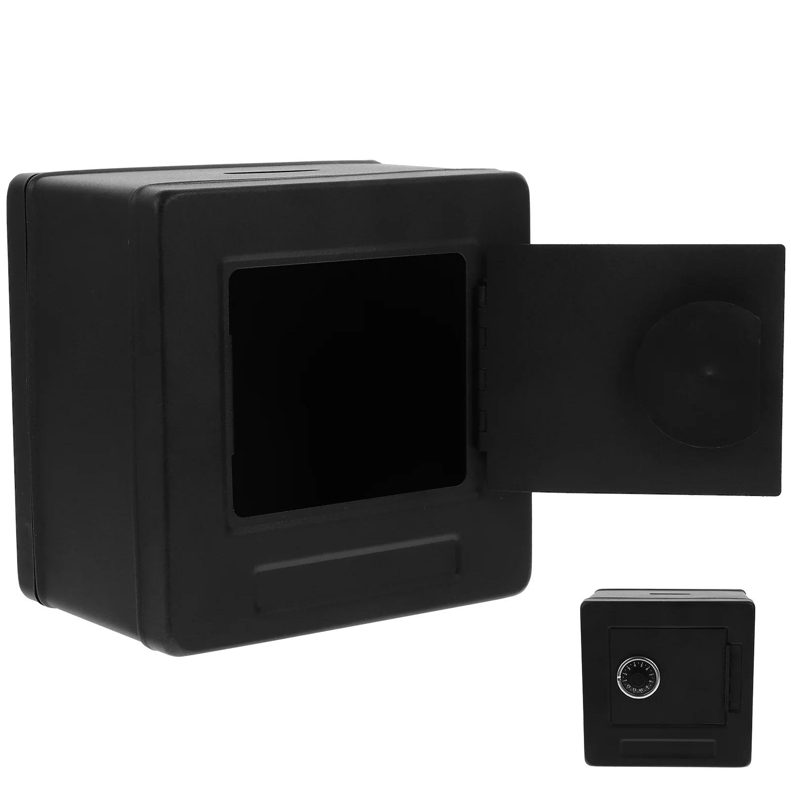 صندوق الأمان المعدني حاوية المال الصغيرة للأطفال حصالة النقود المعدنية التوفير حصالة على شكل حيوان للأطفال صندوق الأمان ديكور المنزل هدية حاوية المال الصغيرة #4