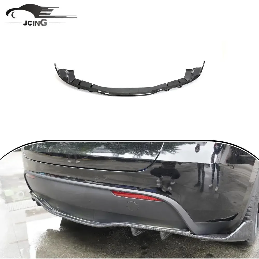 

Carbon Fiber Rear Bumper Diffuser Lip Splitter For Tesla Model Y 2019 - 2021