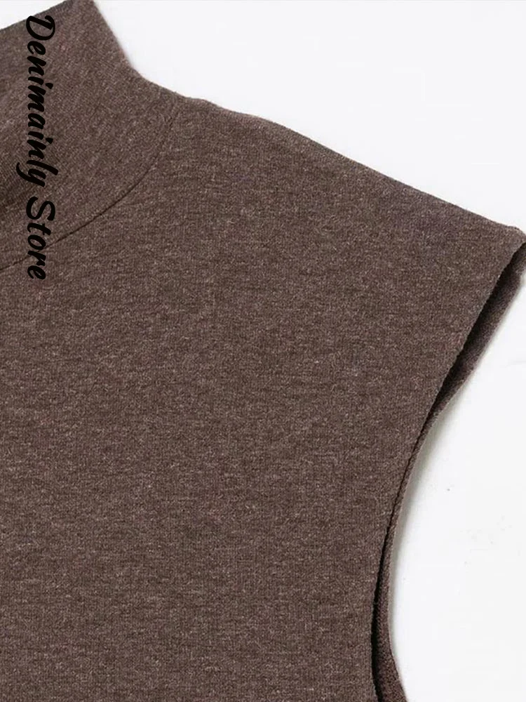 Elegancka sukienka z falbankami, koronkowymi wstawkami, długa, damska, z wysokim kołnierzem, dopasowana, w kształcie litery A, sukienki na przyjęcia, wiosna 2026, nowa suknia wieczorowa dla pań.