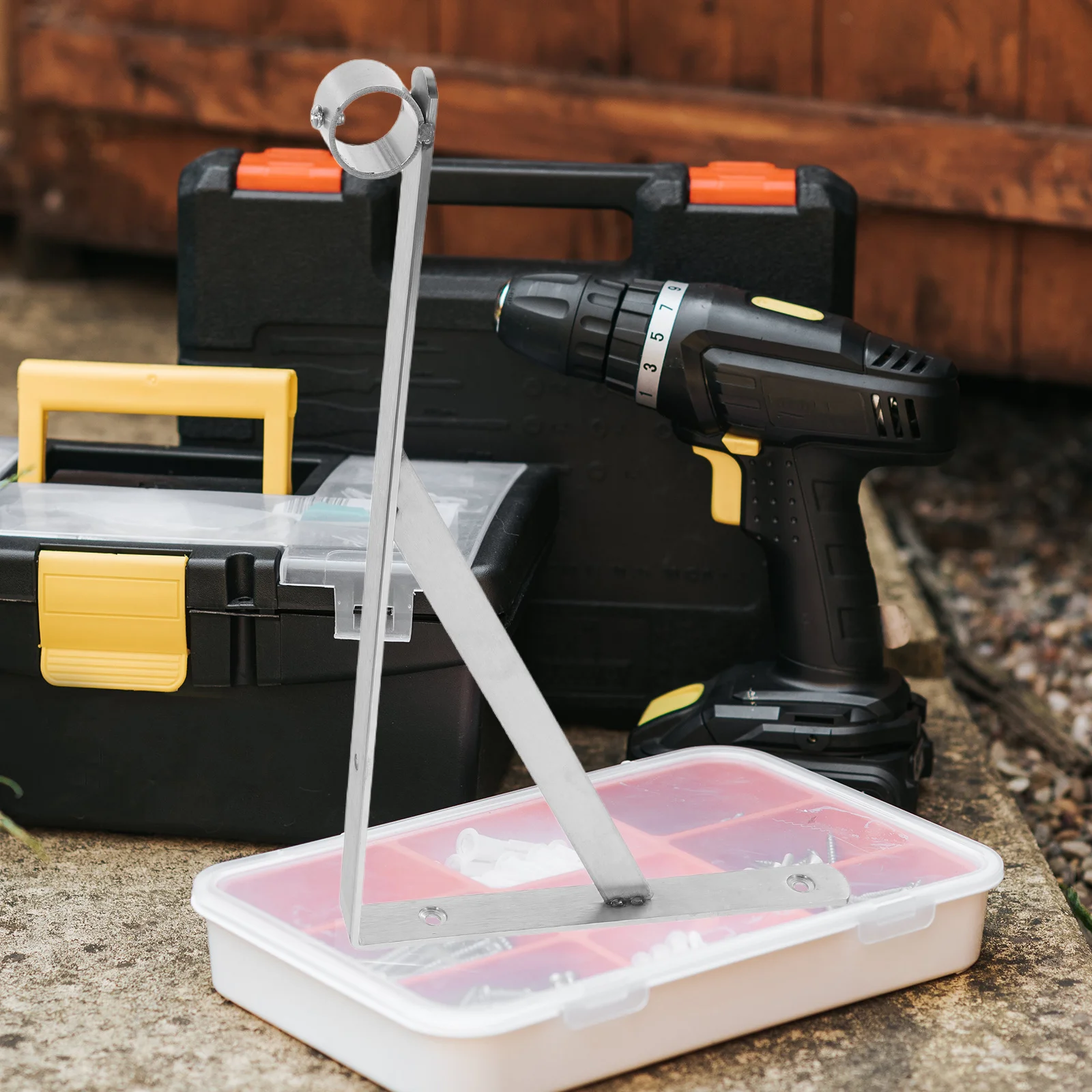 الفولاذ المقاوم للصدأ خزانة قضيب قوس الثقيلة الحائط شماعات الملابس دعم الثلاثي الرف السكك الحديدية للحمام