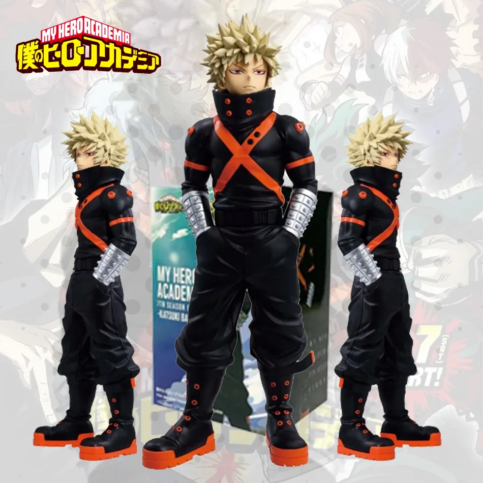 

BANPRESTO Season 7 Katsuki Bakugo Figure - Anime Model Toy in Genuine Boxed Packaging