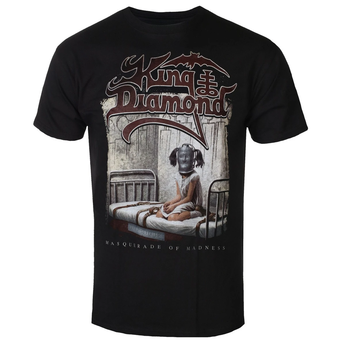 King Diamond Masquerade of Madness estampado de patrones verano marca de lujo algodón hombres y mujeres camisetas de manga corta