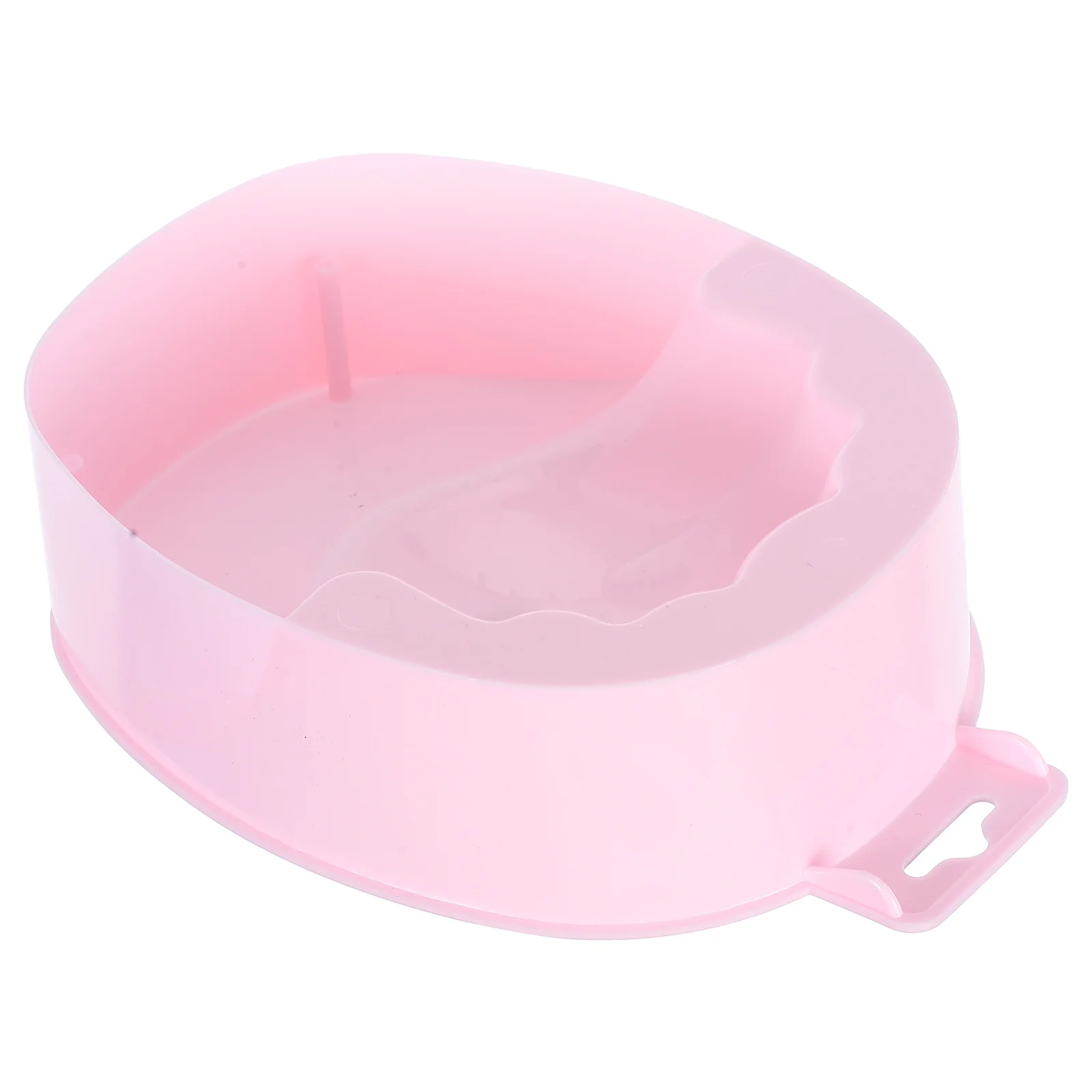 1 قطعة وعاء اليد نقع لمسمار الفن مانيكير الرعاية الأظافر كاذبة إزالة إهاب علاج البلاستيك تمرغ صينية استخدام صالون المنزل