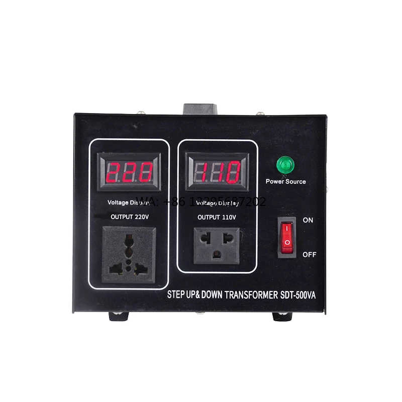 

SDT-500W 1000W 2000W 3000W Step Up/Down Transformer 10VAC-220VAC/220VAC-110VAC Power Making Equipment 220VAC 110VAC Input