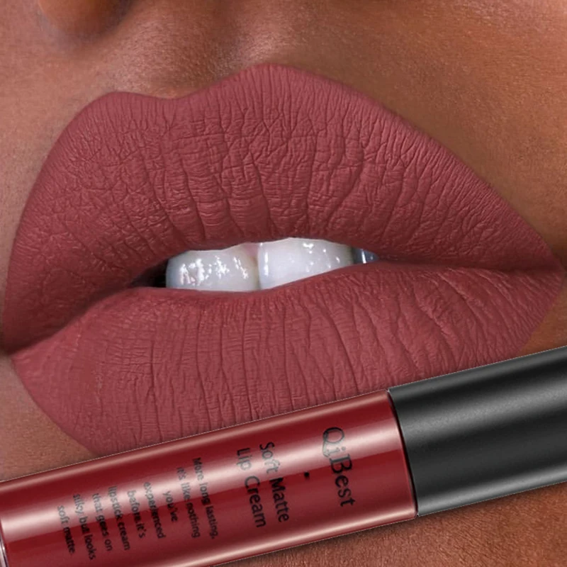 16 Colors Matte Lip Gloss Waterproof Lasting Velvet Nude Red Non Sticky Cup Sexy Liquid Lipstick Cream Lips Makeup Cosmetics