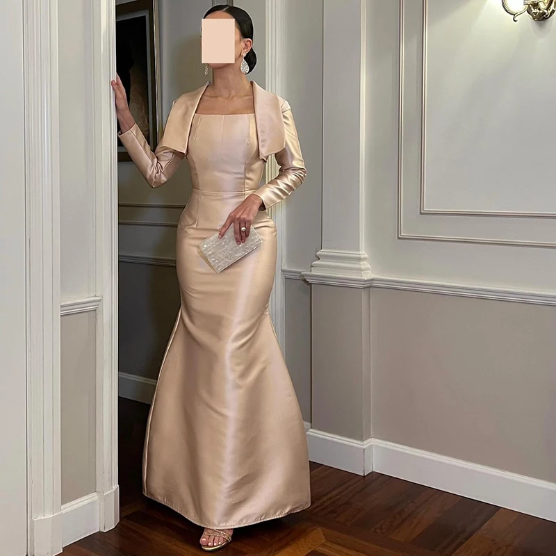 

Thinyfull 2026 Mermaid Prom Evening Dresses Saudi Arabia Long Sleeve Maxi Party Dress Sexy Night Cocktail Prom Gown Customized