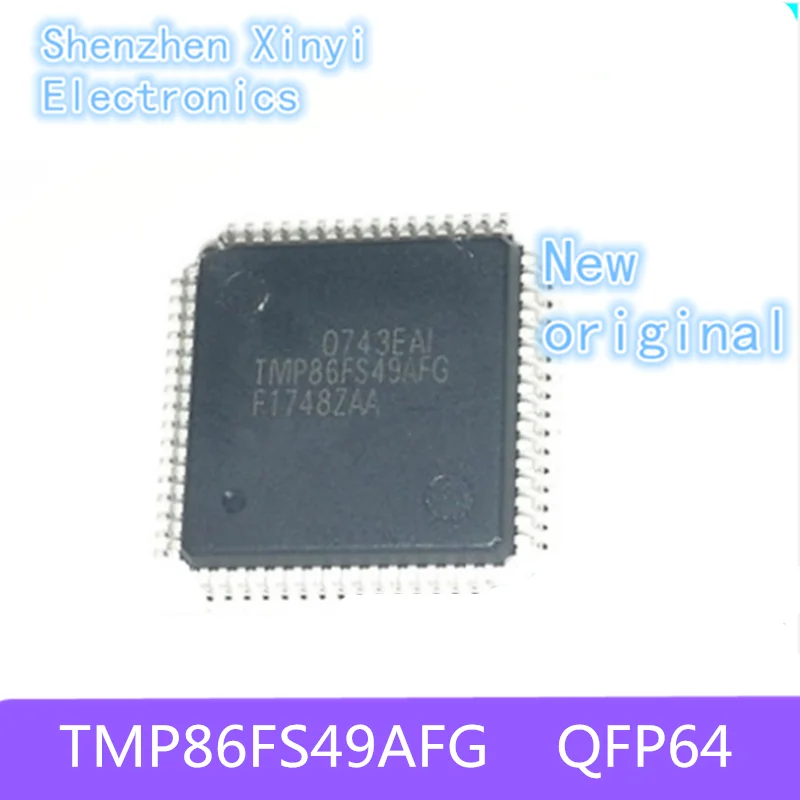 Brand new and original 86FS49AFG TMP86FS49AFG TMP86FS49BFG TMP86FS49 QFP-64  MCU 8BIT 60KB FLASH FLSCR   8-bit microcontroller