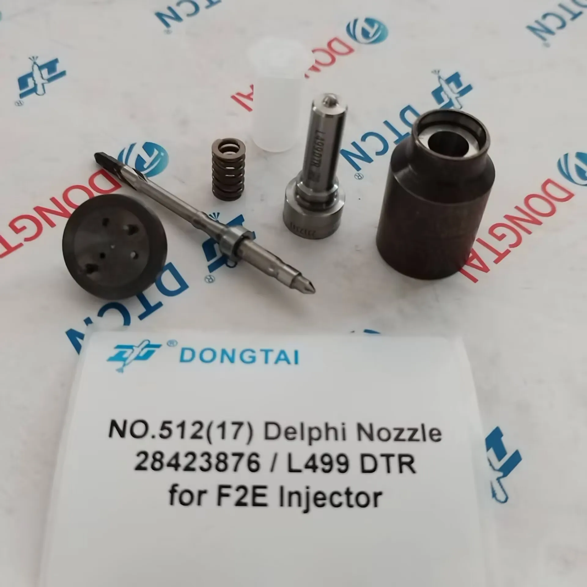 مجموعة الفوهة 28425043 (صمام 24 + فوهة L480) لحاقن PACCAR MX11 F2P 1972590، 1925658، 1952044