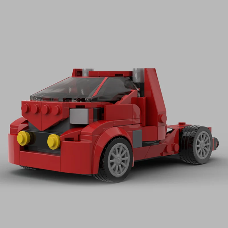 Snelheid Racewagen Model MOC Bouwstenen Klassieke Transportwagen Modulaire Technologie Kinderen Vakantiegeschenken Monteer Speelgoed Pak