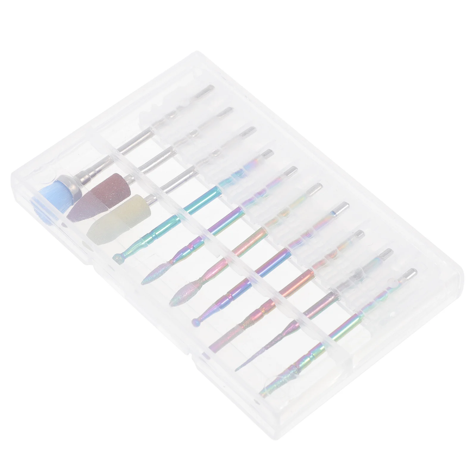 1 Set Grinding Heads Premium Manicure Drill Bits Kit For Nail Polish Removal Cuticle Cleaning Pedicure Tools Nail Art Sanding