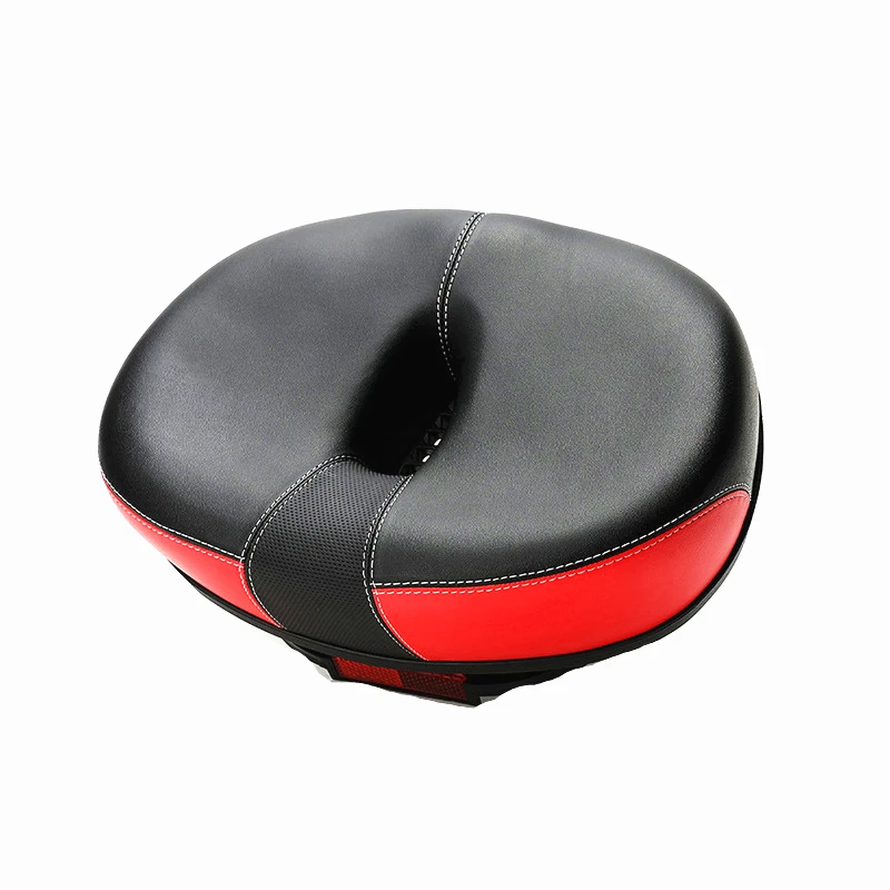 

G639 Riding Parts Bicycle Cushion PU+ Splicing Nose-Free Bike Saddle Breathable And Reflective Thicken For Comfort