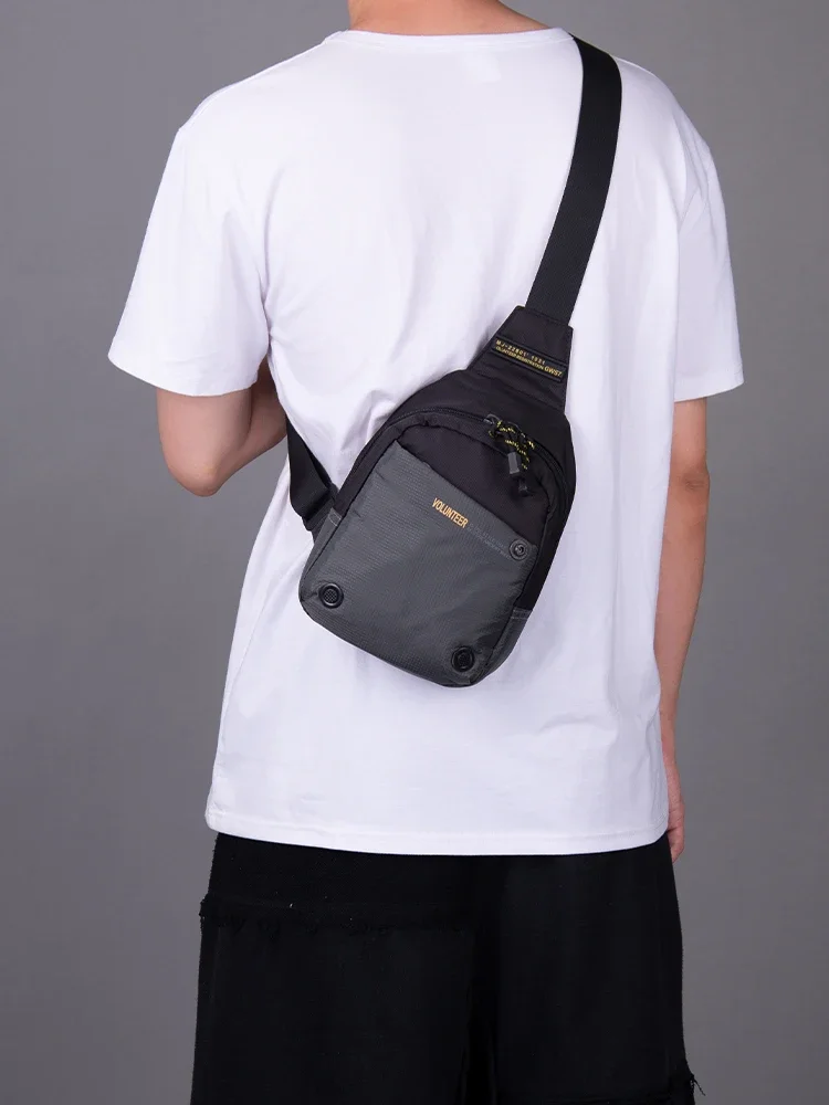 Volunteer Shoulder Bag for Men 2023 New Stylish Waterproof Versatile Casual High Quality Light Weight Crossbody Bags 1698-18