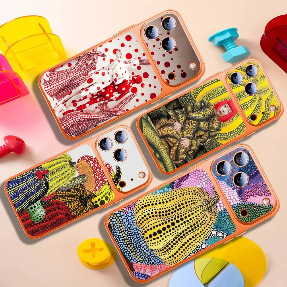 Yayoi Kusama Pumpkin For iphone 17pro 17promax Color Rear Protective Sticker