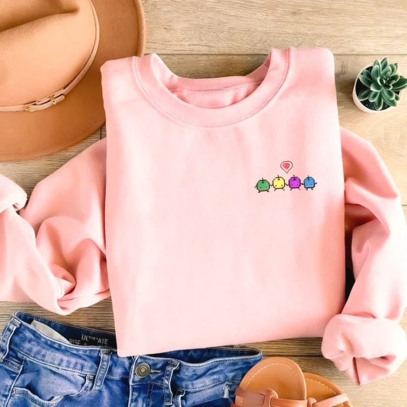 

Толстовка Stardew Valley, подарок для геймера, зимняя одежда, женская одежда, толстовка Stardew с капюшоном, теплый удобный цветной свитер