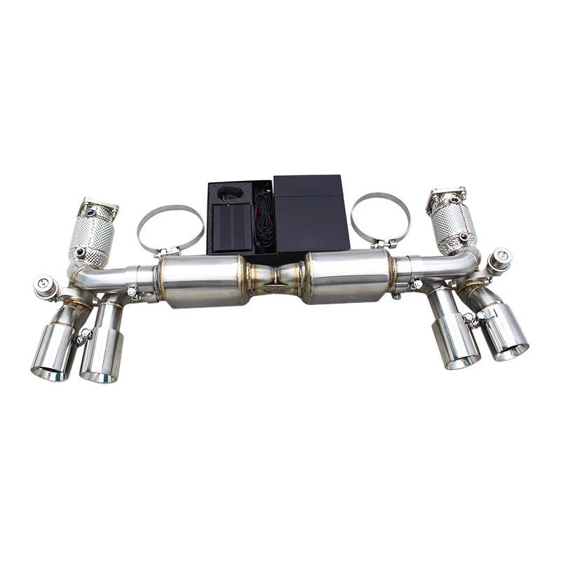 

LXBY-YD Catback Exhaust System for Porsche 911 991/991.1/991.2 Turbo 3.8T Stainless Steel Exhaust Pipe with Catalyst Downpipe