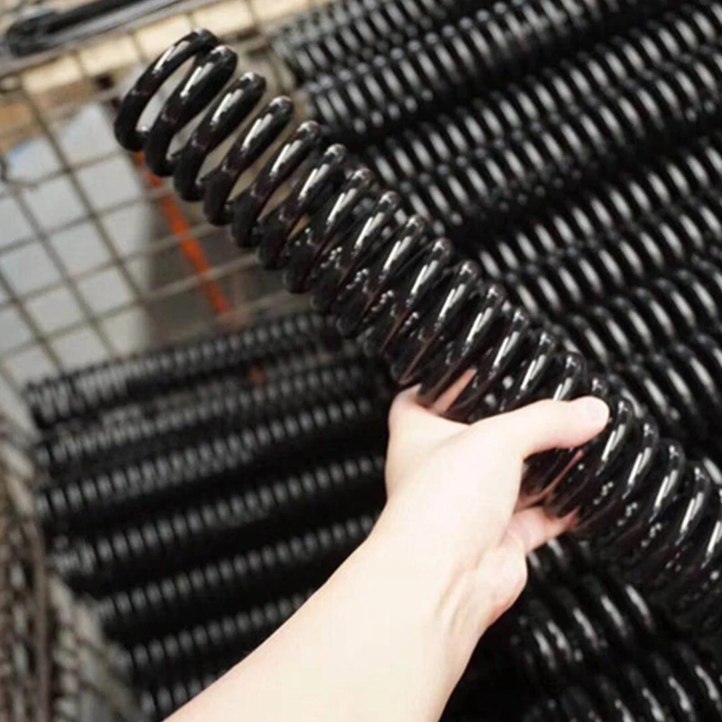 

Creamily 1PCS Large Shock Absorbing Heavy Duty Big Pressure Compression Springs Wire Diameter=8mm OD=45mm L=200mm