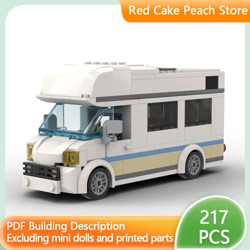 

Модель скоростного гоночного автомобиля MOC, строительные кирпичи, классический кемпер, фургон, модульная технология, детские праздничные подарки, сборные игрушки, костюм