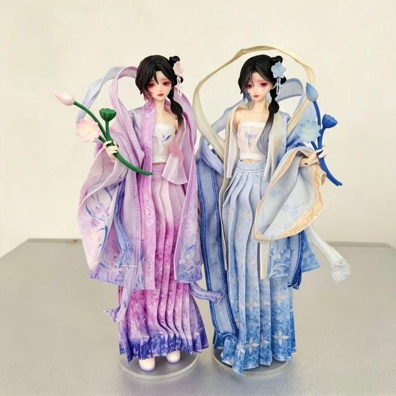 New Arrivals Authentic HEARTBEAT MOMENT A Thousand Years of Romance 1/6 BJD Pretty Action Figure Desktop Decor for Collection