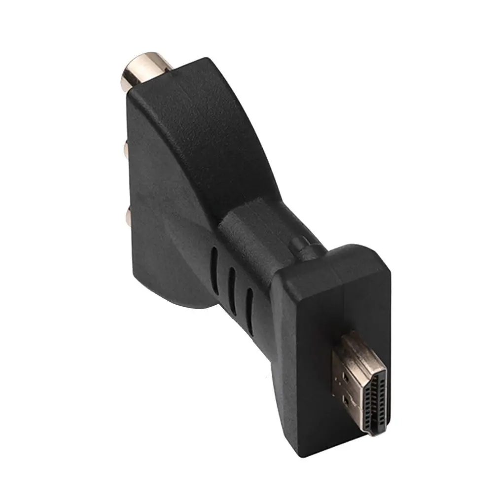 HDMI-совместимый с AV преобразователем 3 RCA Full HD видео 1080P AV Scart композитный адаптер