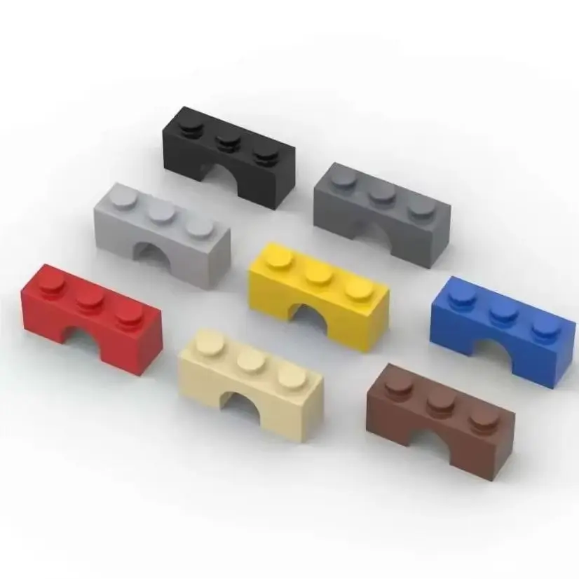 MOC 10PCS 4490 Arch 1x3 Building Blocks Kit Bridge Connection Bricks Toy Birthday Adults Special Funny Gifts Dropshipping