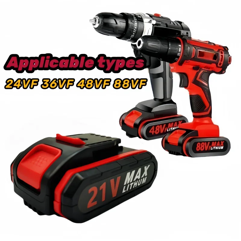 21V rechargeable WORX power lithium battery,replace 24VF 48VF 36VF 88VF cordless impact drill electric chain saw tool battery