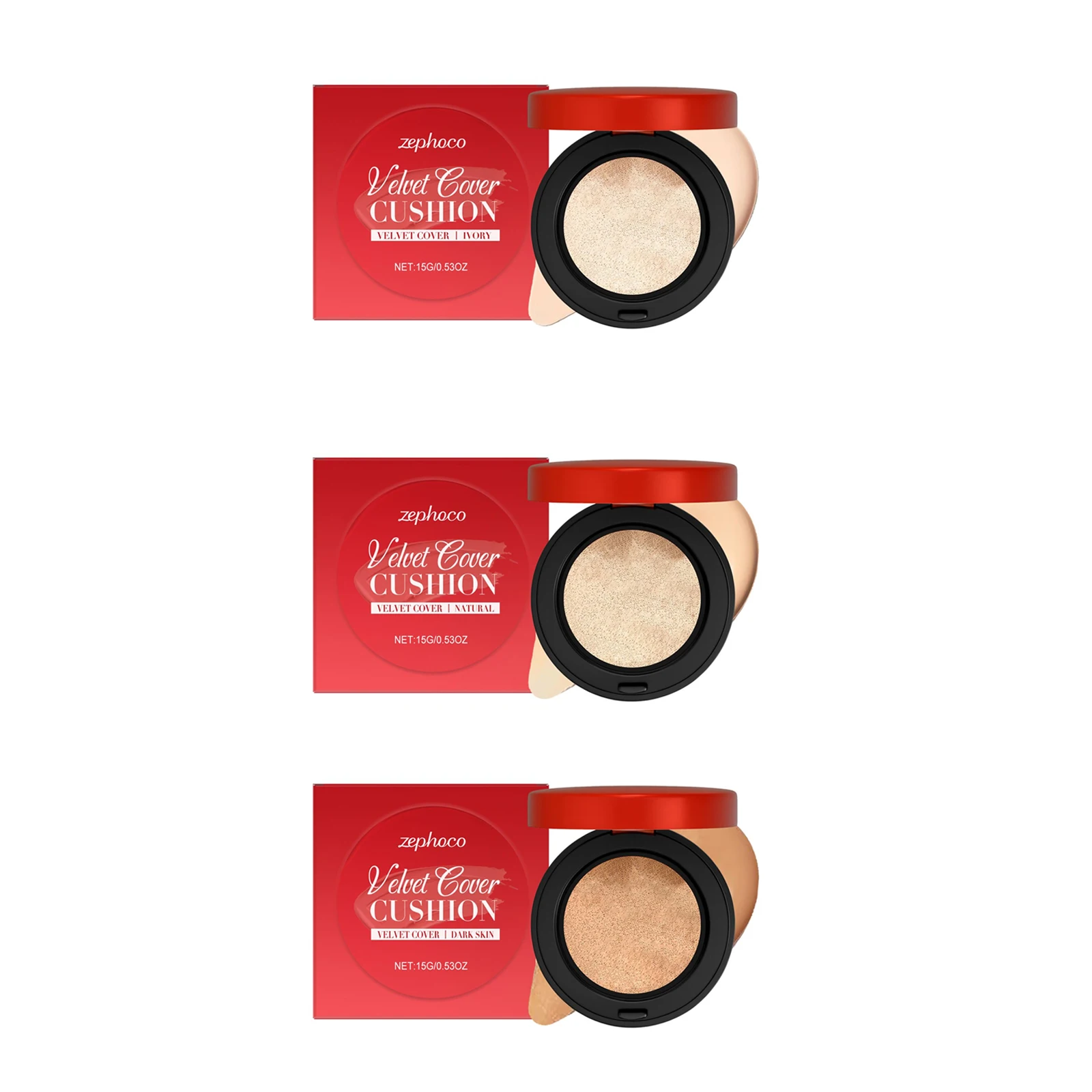 Korektor nawilżający w poduszce powietrznej, kontrolujący wydzielanie sebum, kryjący blizny potrądzikowe, rozjaśniający podkład pod makijaż, wodoodporny kosmetyk do makijażu twarzy.